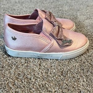 Juicy Couture Shimmering Pink Kids Sneakers